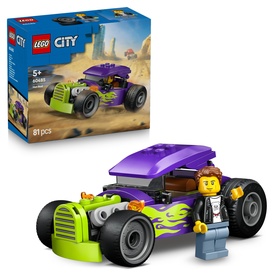 LEGO&reg; City Hot Rod Race Car Building Toy and Mini Figure