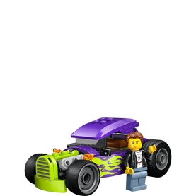 LEGO&reg; City Hot Rod Race Car Building Toy and Mini Figure