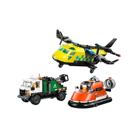 LEGO&reg; City Airplane, Service Truck & Hovercraft Remix