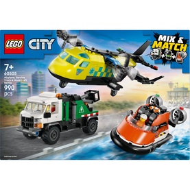 LEGO&reg; City Airplane, Service Truck & Hovercraft Remix