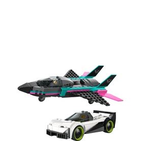 LEGO&reg; City Jet vs. Car Toy Cars and Jet Toy Playset