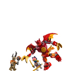 LEGO&reg; NINJAGO&reg; Kai's Dragon Mech Battle Pack, Mech Toy