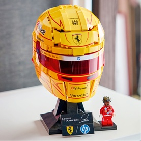 Editions: Scuderia Ferrari HP Lewis Hamilton Helmet