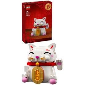 Lucky Cat Good Luck Decor Piece Building Kit