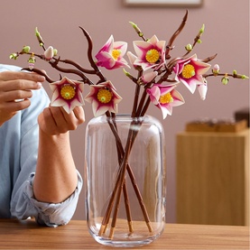 Botanicals Magnolia Branches Flower D&eacute;cor Building Set for Adults