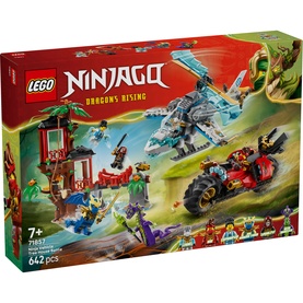 LEGO&reg; NINJAGO&reg; Ninja Vehicle Tree House Battle Toy Set