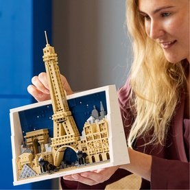 Architecture Paris City of Love Adult Building Set