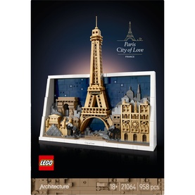 Architecture Paris City of Love Adult Building Set