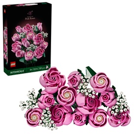 Botanicals: Bouquet of Pink Roses Building Set for Adults