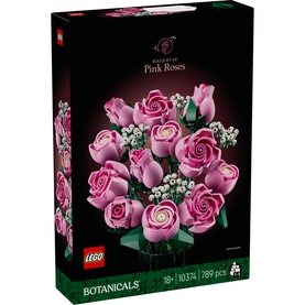 Botanicals: Bouquet of Pink Roses Building Set for Adults