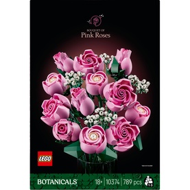 Botanicals: Bouquet of Pink Roses Building Set for Adults