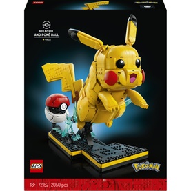 Pok&eacute;mon&trade; Pikachu & Pok&eacute; Ball Adult Building Kit