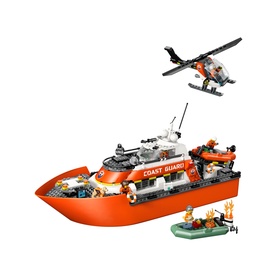 LEGO&reg; City Coast Guard Rescue Boat & Helicopter Playset