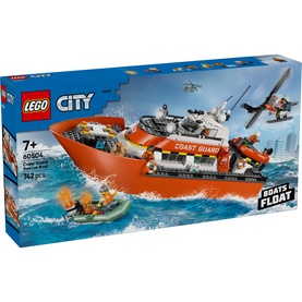 LEGO&reg; City Coast Guard Rescue Boat & Helicopter Playset