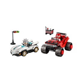 LEGO&reg; Sonic the Hedgehog&trade; Silver's Car vs. Knuckles' Monster Truck