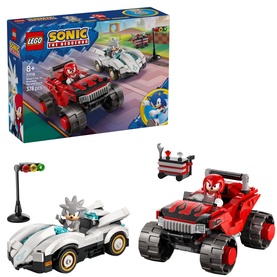 LEGO&reg; Sonic the Hedgehog&trade; Silver's Car vs. Knuckles' Monster Truck