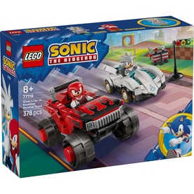 LEGO&reg; Sonic the Hedgehog&trade; Silver's Car vs. Knuckles' Monster Truck