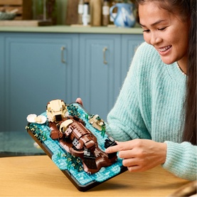 Ideas: Floating Sea Otters Building Set for Adults