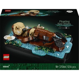 Ideas: Floating Sea Otters Building Set for Adults