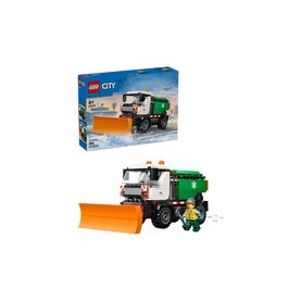LEGO&reg; City Snowplough Truck Toy Vehicle with Mini Figure