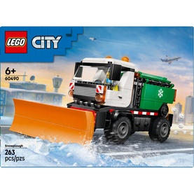 LEGO&reg; City Snowplough Truck Toy Vehicle with Mini Figure