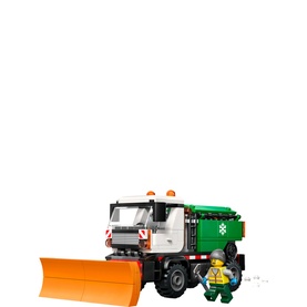 LEGO&reg; City Snowplough Truck Toy Vehicle with Mini Figure
