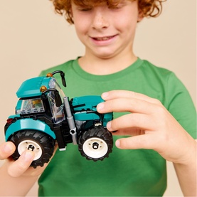 LEGO&reg; City Tractor Farm Toy Building Set and Minifigure