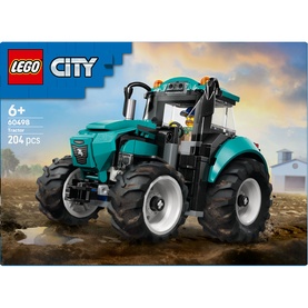 LEGO&reg; City Tractor Farm Toy Building Set and Minifigure