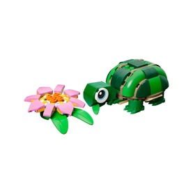 LEGO&reg; Creator 3-in-1 Turtle with a Water Lily Flower