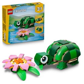 LEGO&reg; Creator 3-in-1 Turtle with a Water Lily Flower