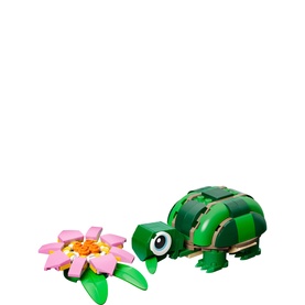 LEGO&reg; Creator 3-in-1 Turtle with a Water Lily Flower