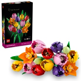 Botanicals Tulip Bouquet Flower Decor Set