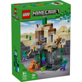 Minecraft&reg; Zombie Dungeon Gaming Building Set