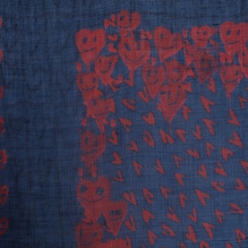 Kerry Heart Printed Scarf