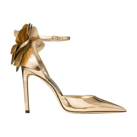 Marja 100 Floral Corsage Heeled Sandals