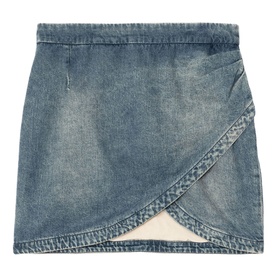Julipe Wrap Style Denim Skirt