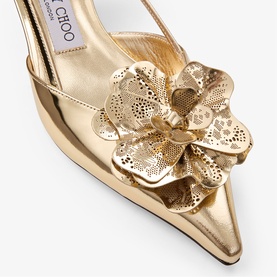 Mimmi 50 Floral Corsage Slingbacks