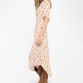 Reforme Floral Wrap Dress