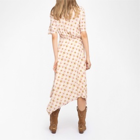 Reforme Floral Wrap Dress