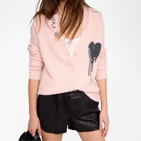 Mirkaz Heart Cashmere Cardigan