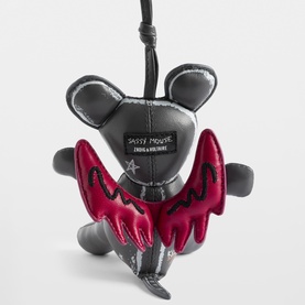 Sassy Mouse Keychain