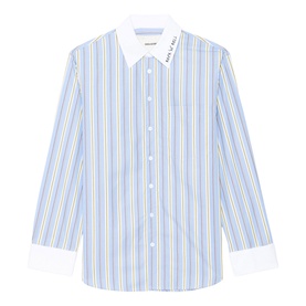 Morning Oversized Striped Shirt