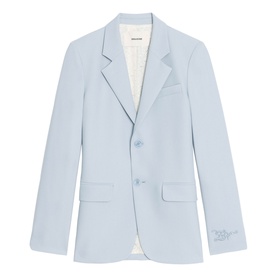 Vanille Single-Breasted Blazer