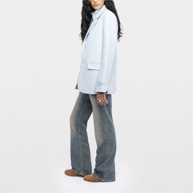 Vanille Single-Breasted Blazer