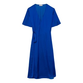Reforme Asymmetric Wrap Dress