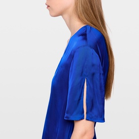 Reforme Asymmetric Wrap Dress