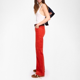 Evy Wide Leg Corduroy Trousers