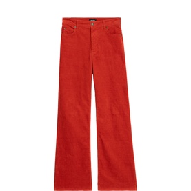 Evy Wide Leg Corduroy Trousers