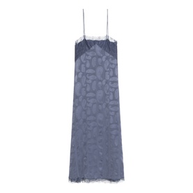Ridar Paisley Silk Slip Dress