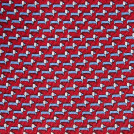 Dachshund Silk Tie